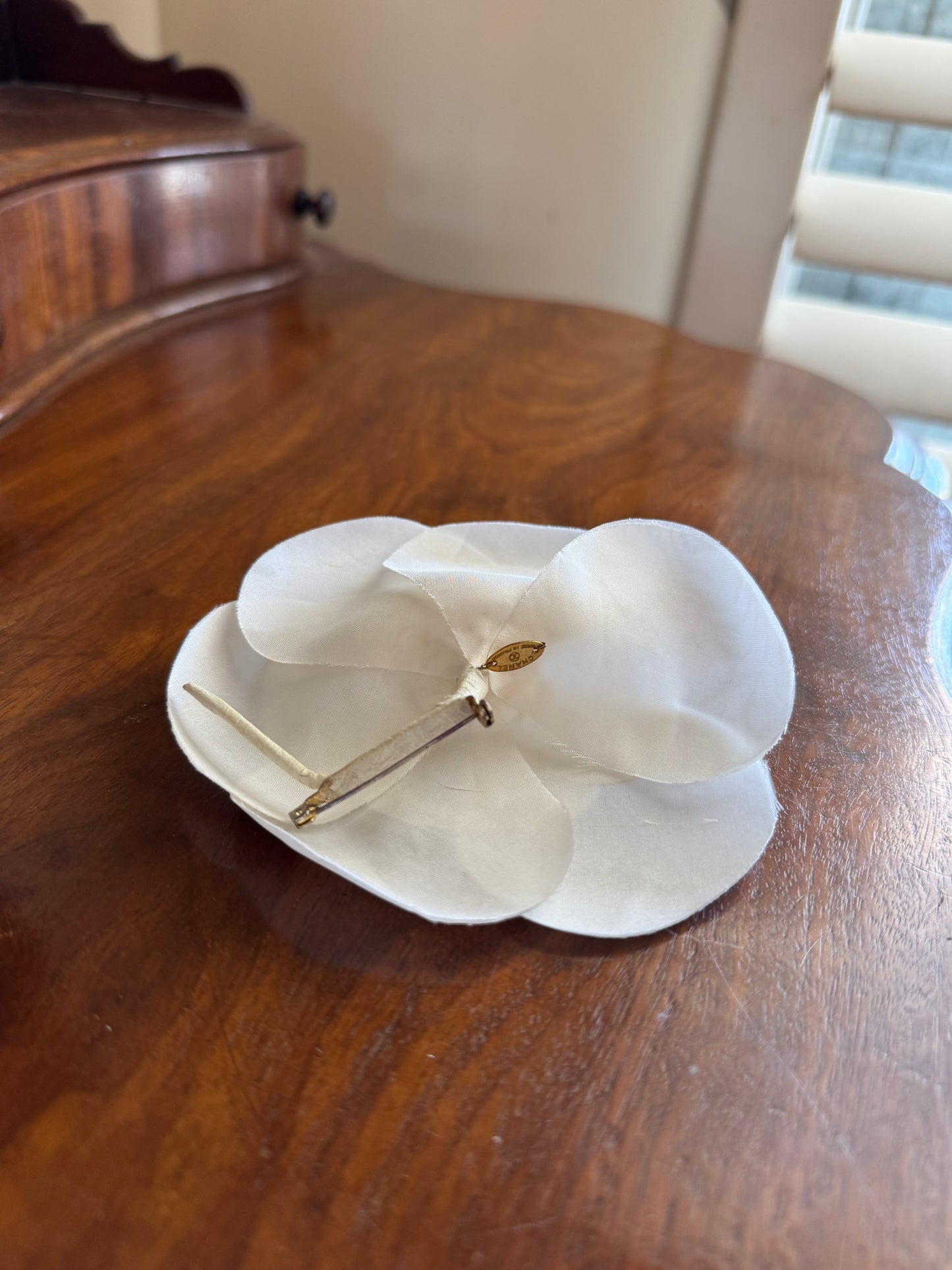 CHANEL CAMELLIA BROOCH