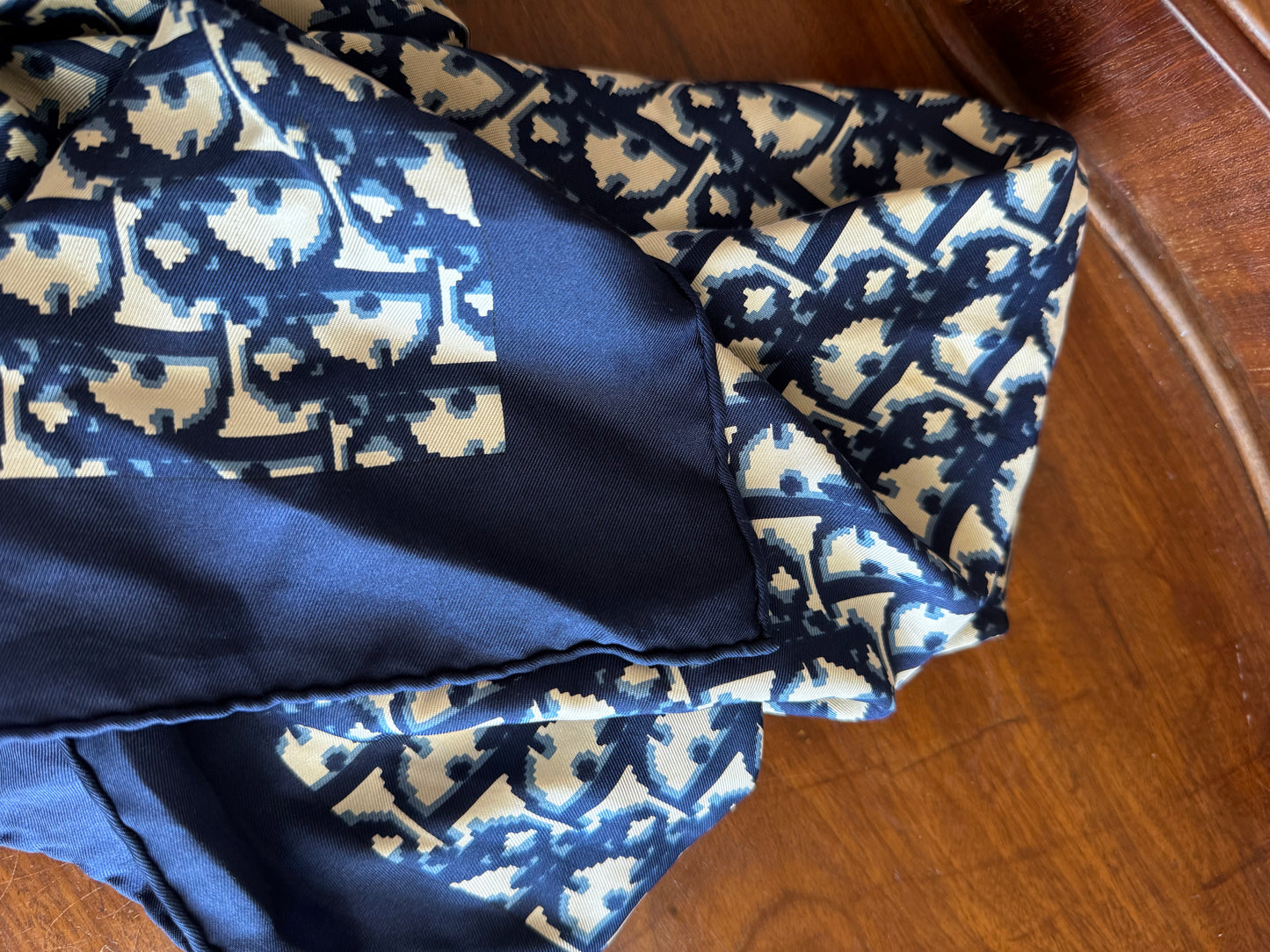 CHRISTIAN DIOR SILK SCARF