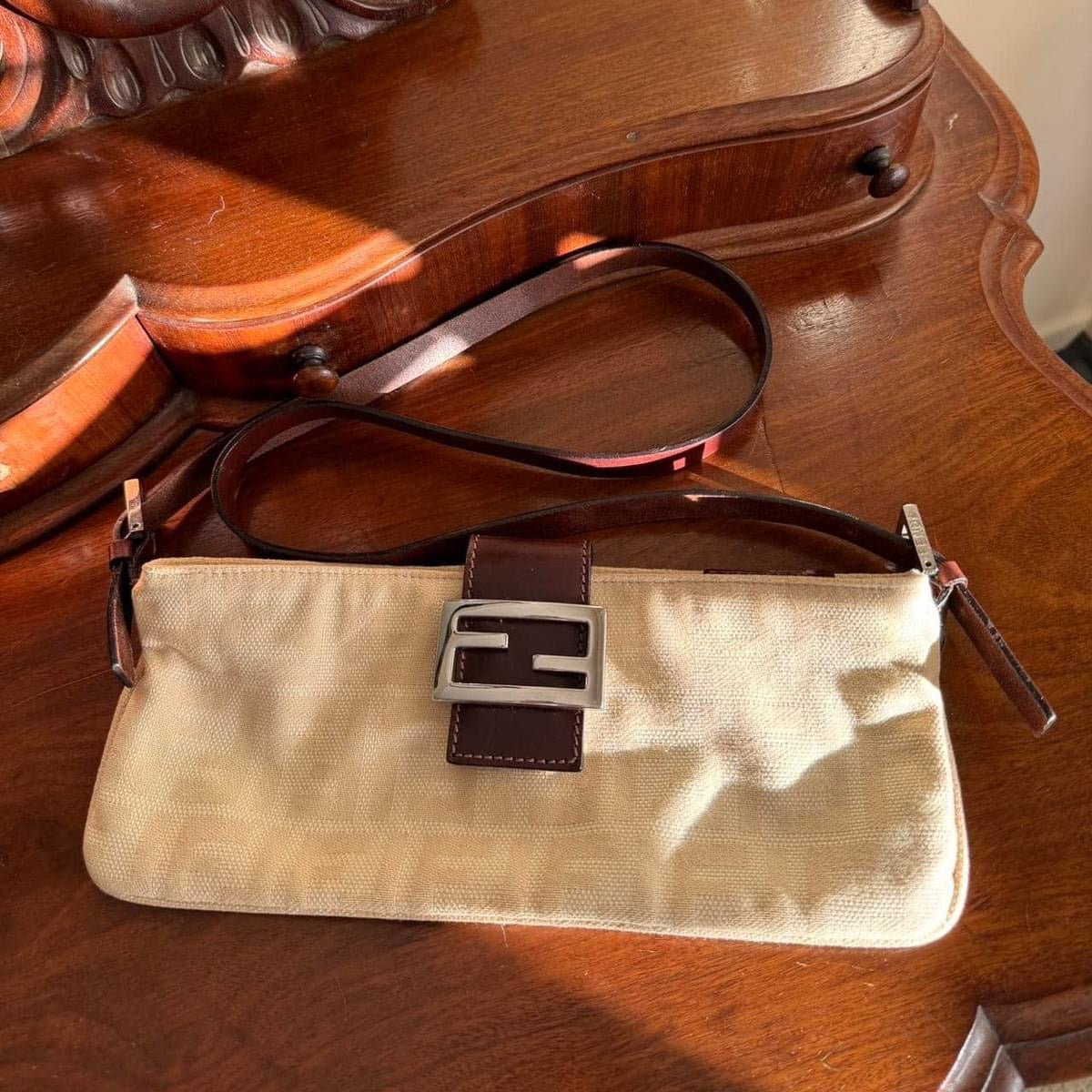 FENDI ZUCCA CROSSBODY BAG