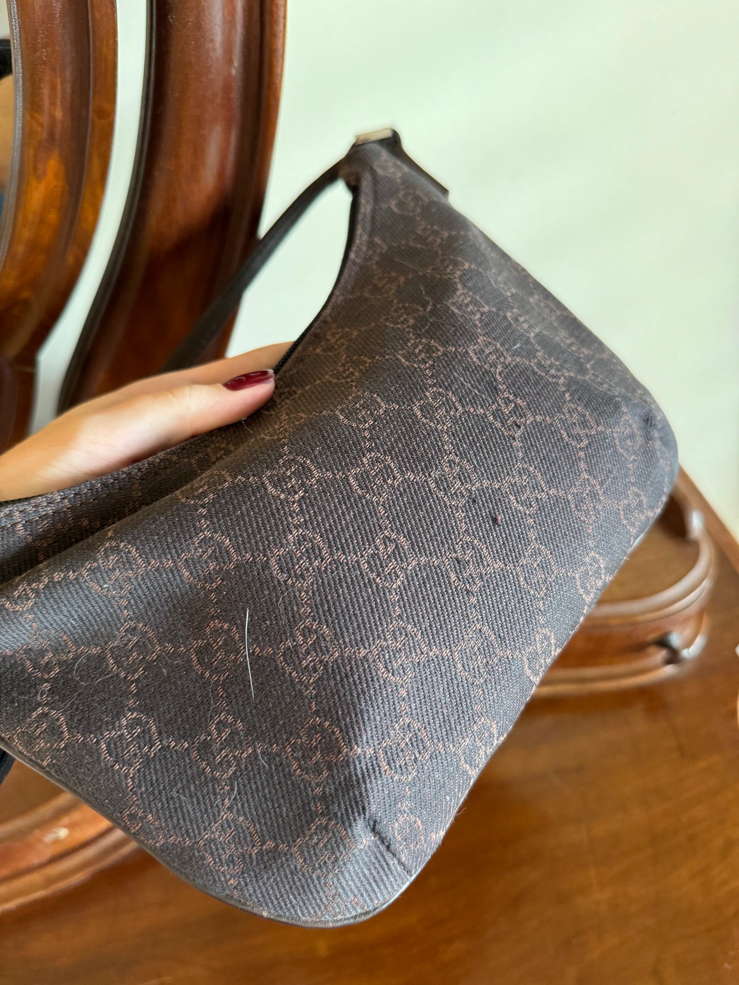 GUCCI MONOGRAM POCHETTE