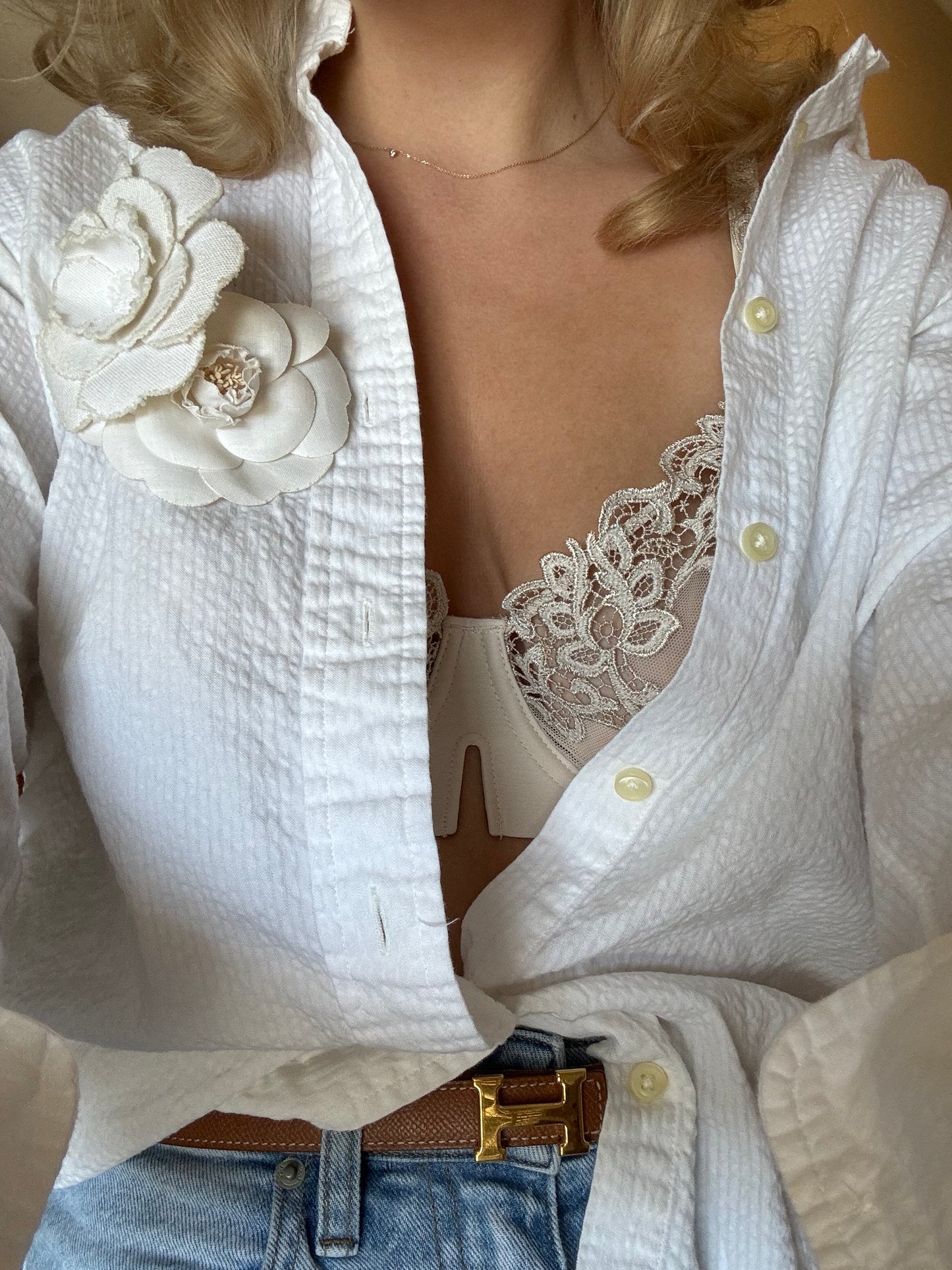 CHANEL CAMELLIA BROOCH