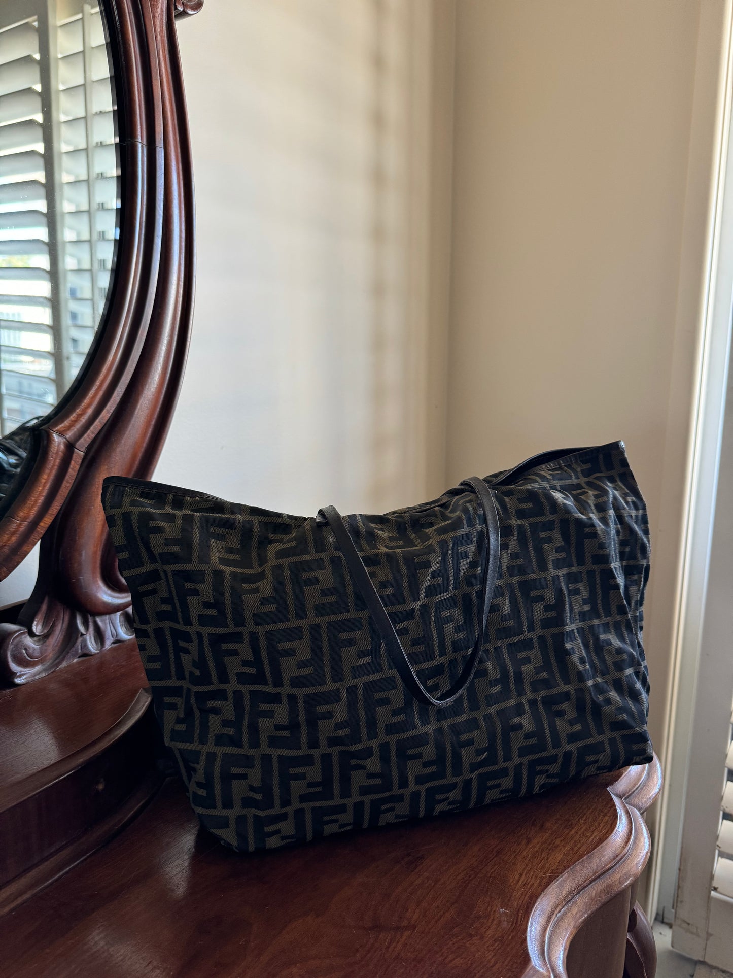 FENDI ZUCCA TOTE BAG