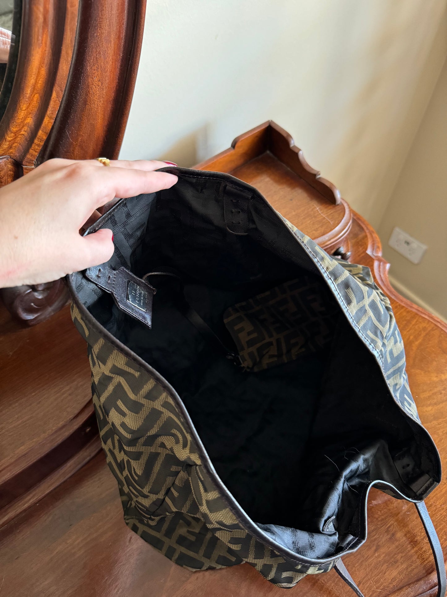 FENDI ZUCCA TOTE BAG