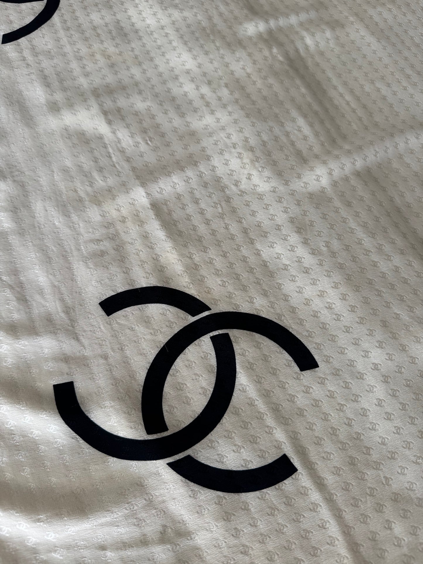 CHANEL SILK SCARF