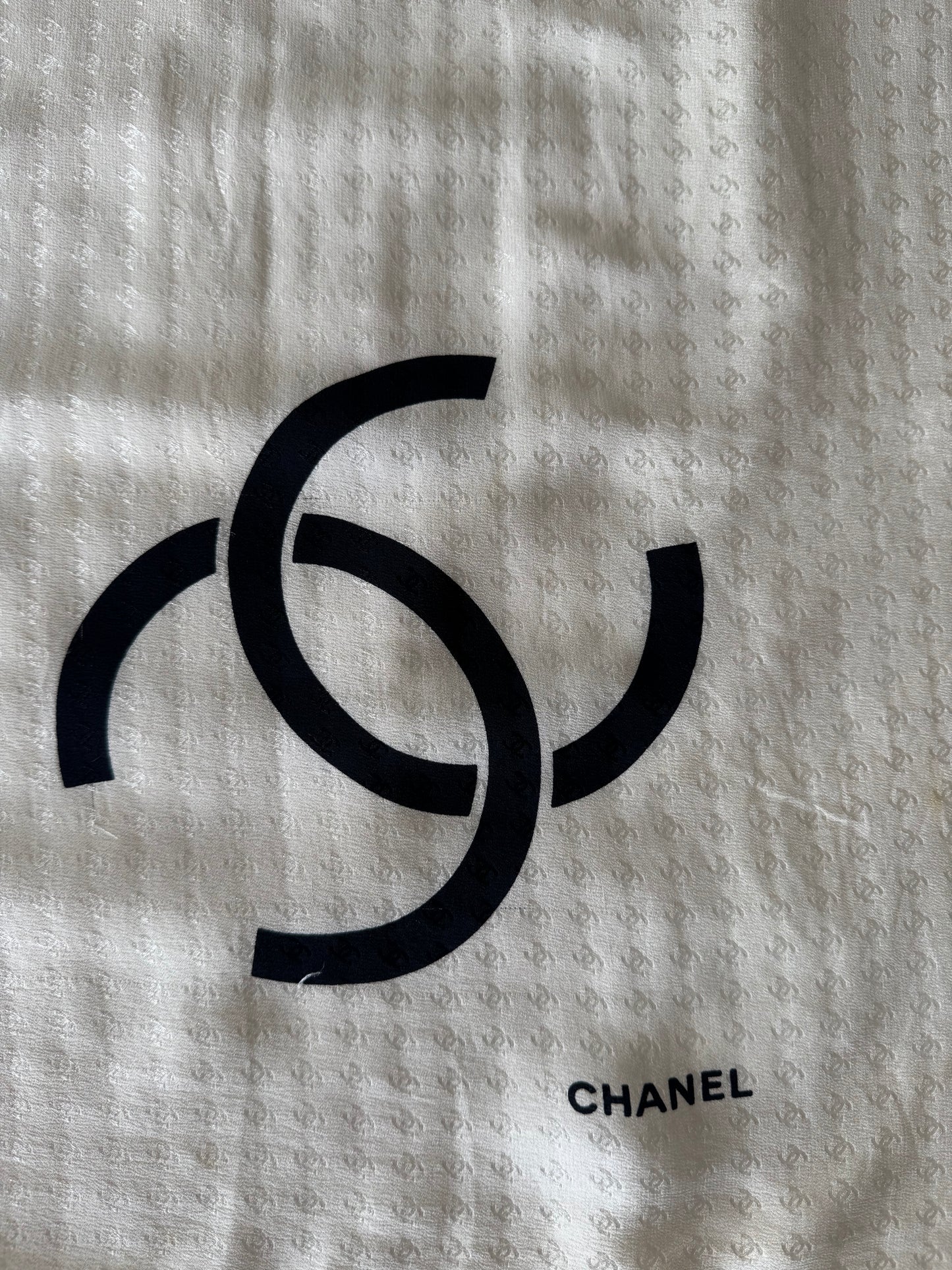 CHANEL SILK SCARF