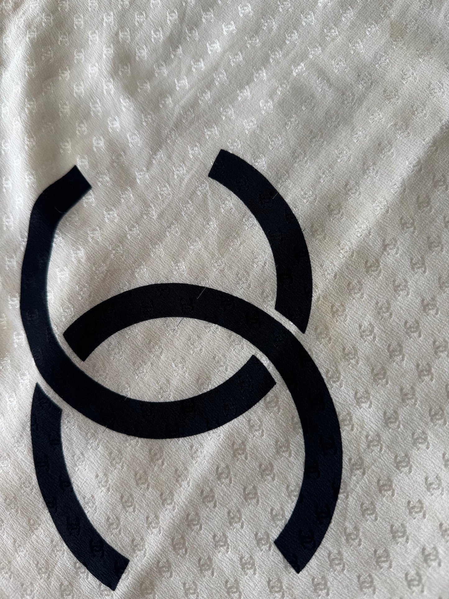 CHANEL SILK SCARF