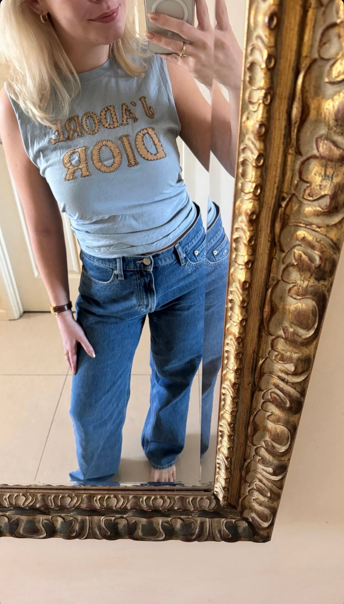 CHRISTIAN DIOR J'ADORE DIOR TANK TOP
