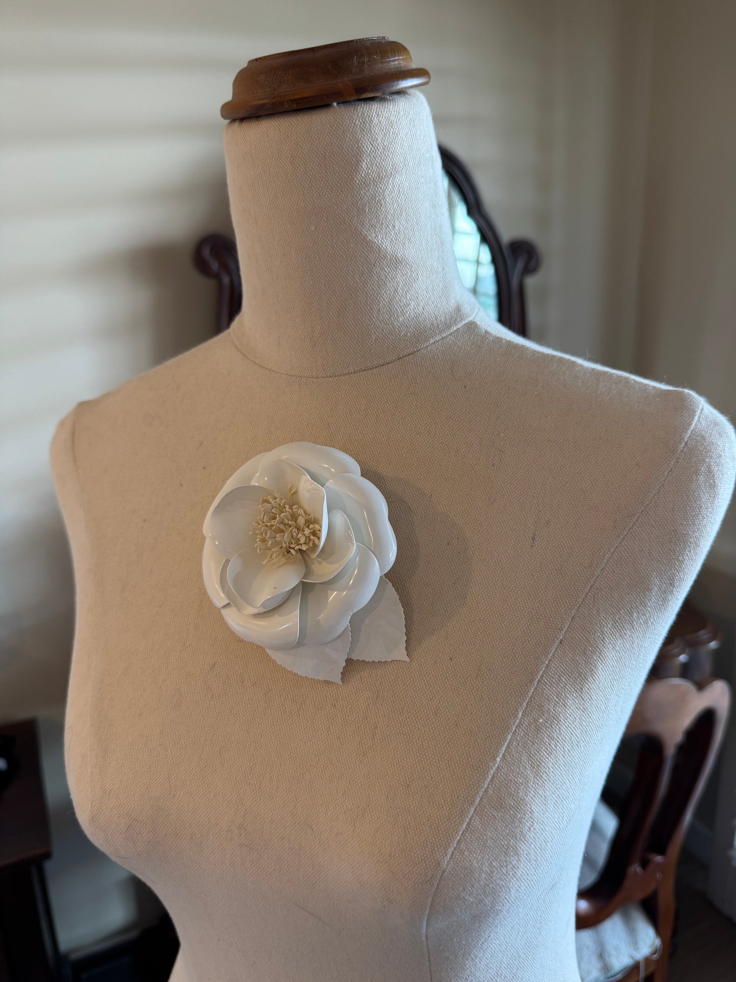CHANEL CAMELLIA BROOCH
