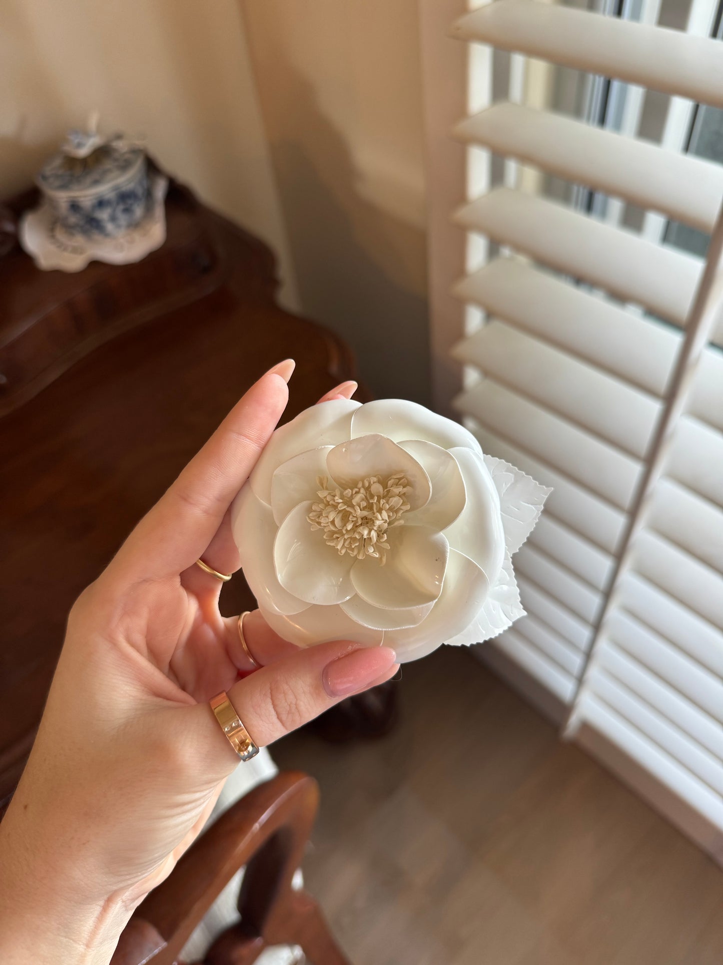 CHANEL CAMELLIA BROOCH