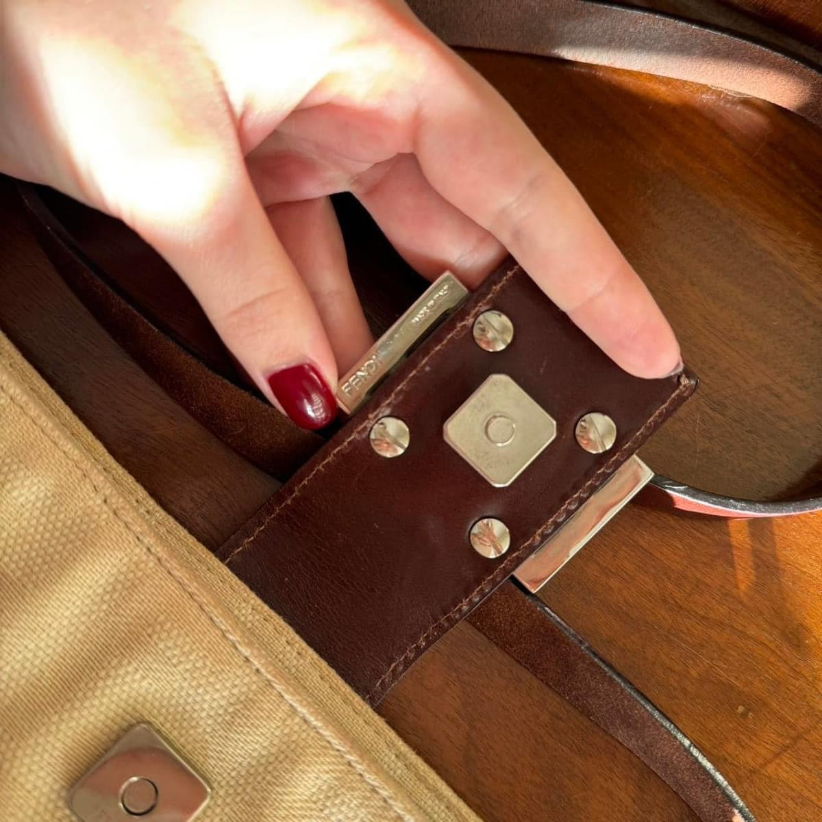 FENDI ZUCCA CROSSBODY BAG