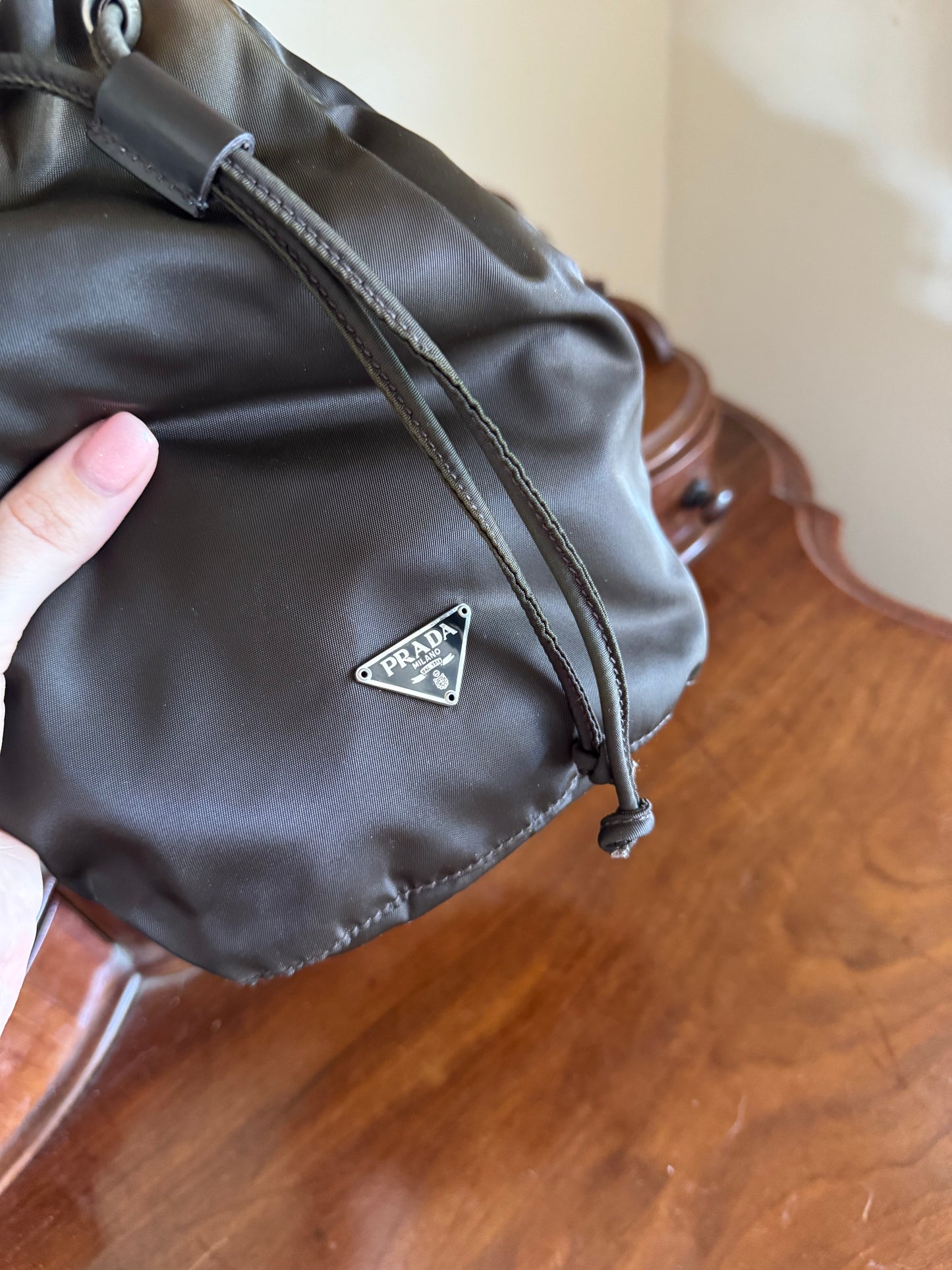 PRADA DRAWSTRING POUCH