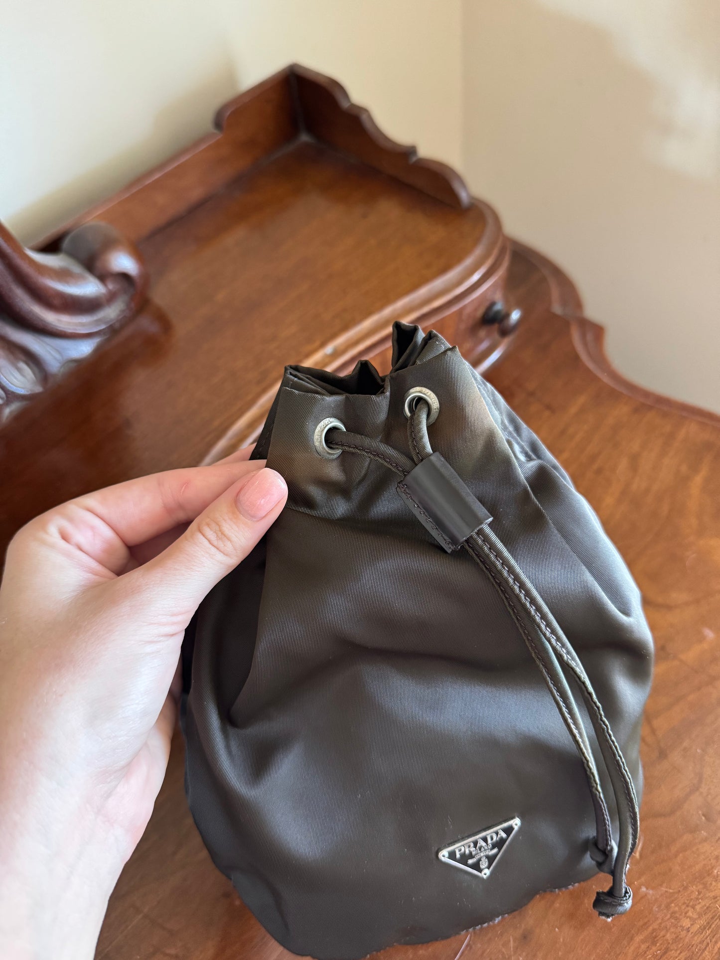 PRADA DRAWSTRING POUCH